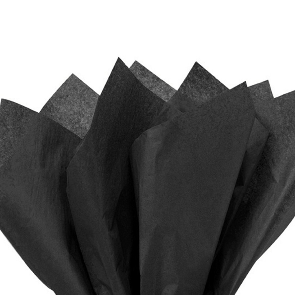 Oasis Floral Products Tissue Paper Non Woven Fabric for Gift Flowers Making  and Bouquet Wrapping 24x28 Inch (Black Color, 100 Sheets)
