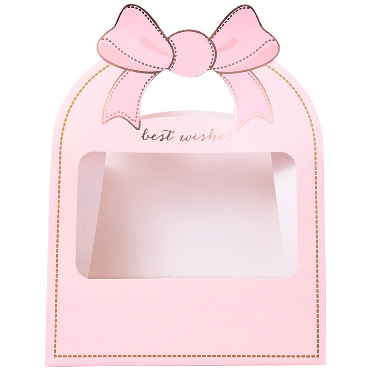 Bless You and Keep You Pink Floral Large Portrait Gift Bag with Card Set -  Numbers 6:24-25