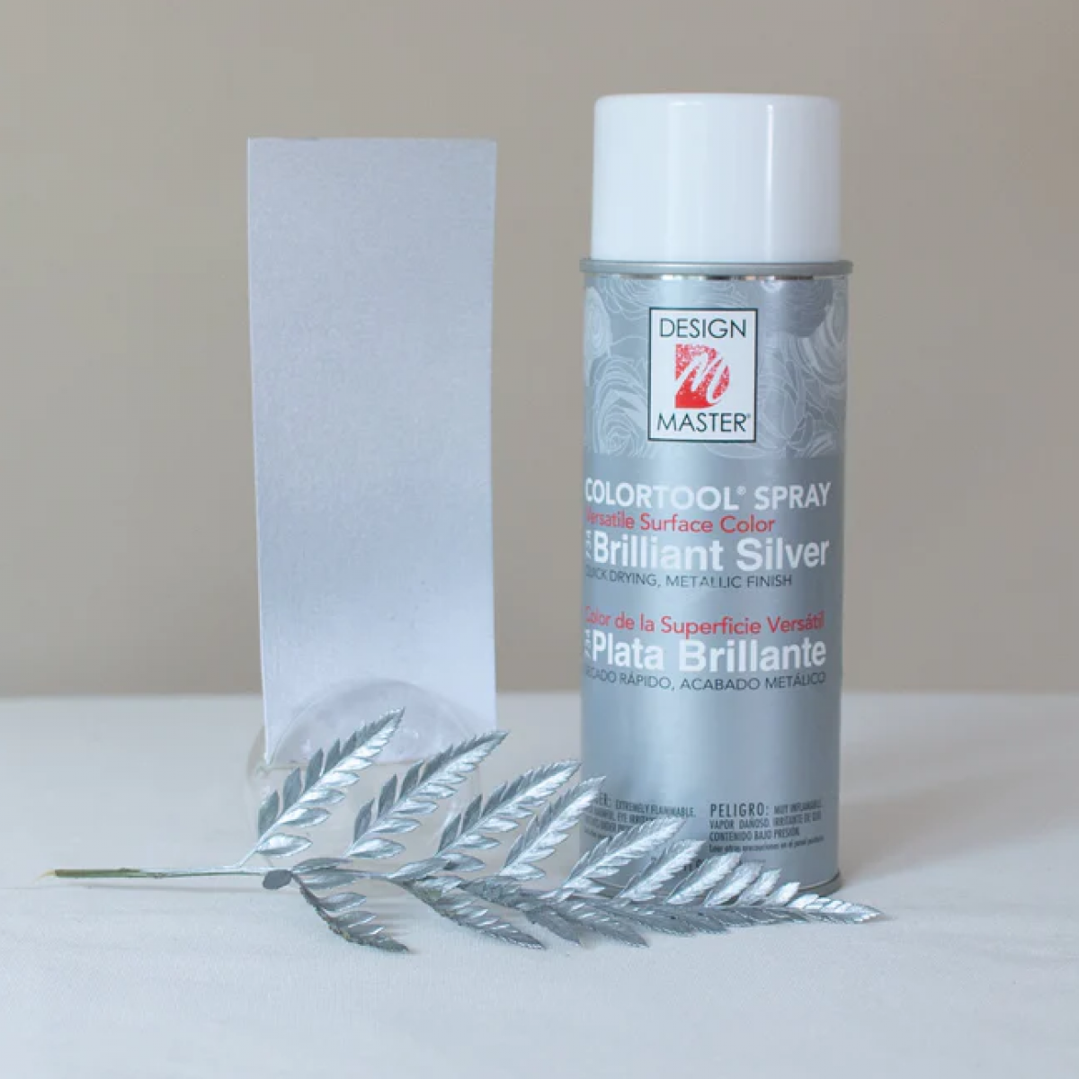 Design Master Spray - Silver Glitter - 6 oz
