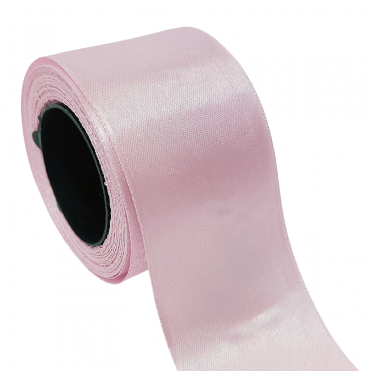 2 Pink Silk Satin Ribbon - Wm. Booth, Draper